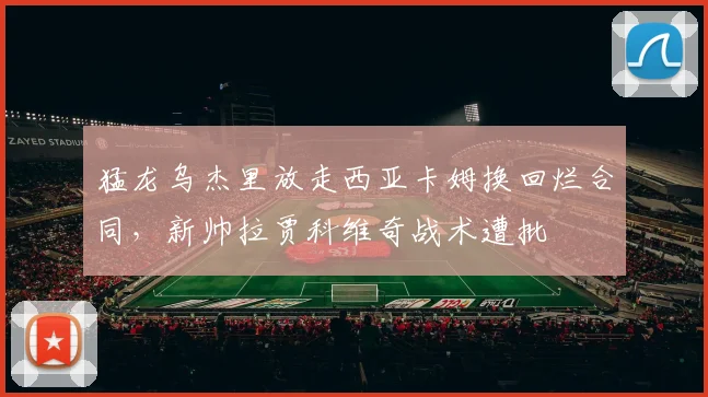 猛龙乌杰里放走西亚卡姆换回烂合同，新帅拉贾科维奇战术遭批